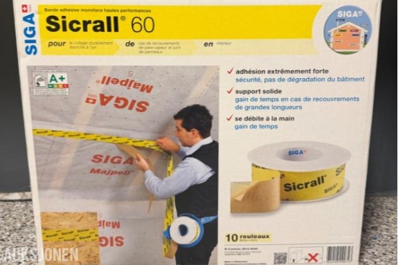 SIGA Tape 60 mm x 40 m Sicrall 60, 10 ruller