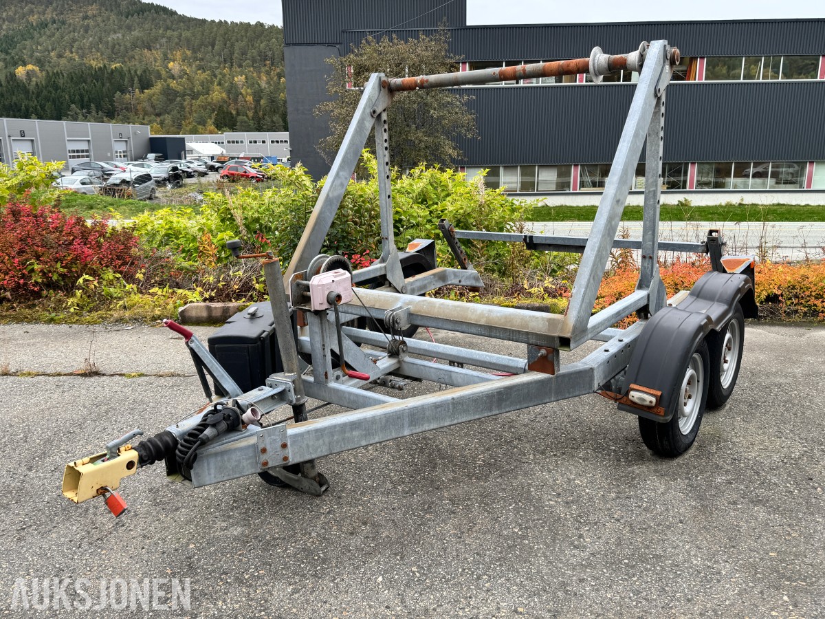 2008 Sahlins trommeltilhenger - Maks nyttelast 1480 kg