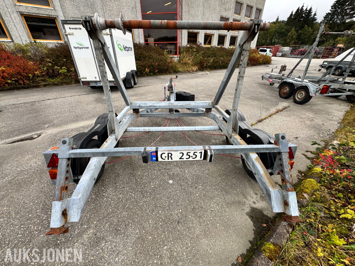 2008 Sahlins trommeltilhenger - Maks nyttelast 1480 kg