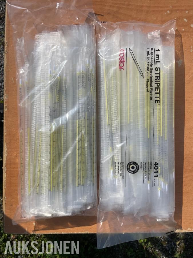Costar  Costar Stripette engangspipetter 1 mL 100 pose - 1000 pipetter