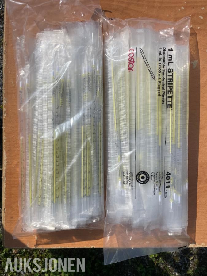 Costar  Costar Stripette engangspipetter 1 mL 100 pose - 1000 pipetter