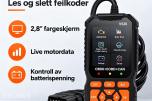 V520 OBD2-feilkodeleser – enkel feilsøking av bilen (sendes i eske)