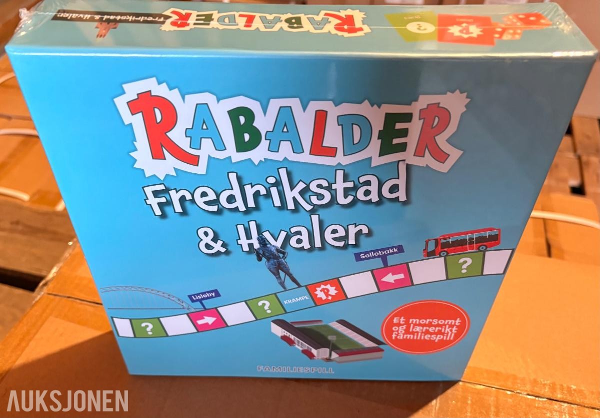 RABALDER FREDRIKSTAD BRETTSPILL - 10 stk
