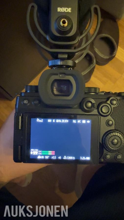 Panasonic Lumix S5iiX kamera + utstyr