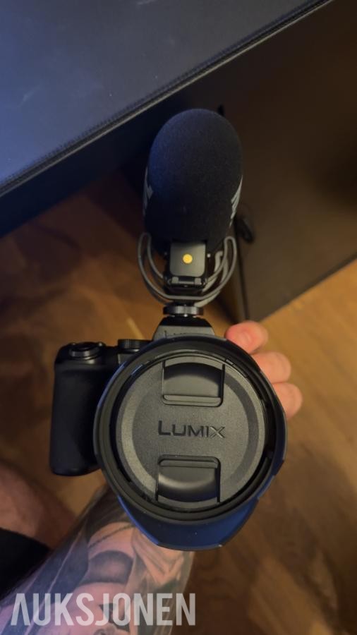 Panasonic Lumix S5iiX kamera + utstyr (perfekt for filming)