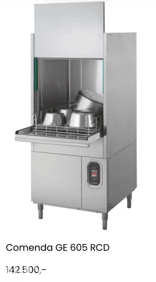 Grytevaskemaskin/oppvaskmaskin Comenda GE 605 RCD