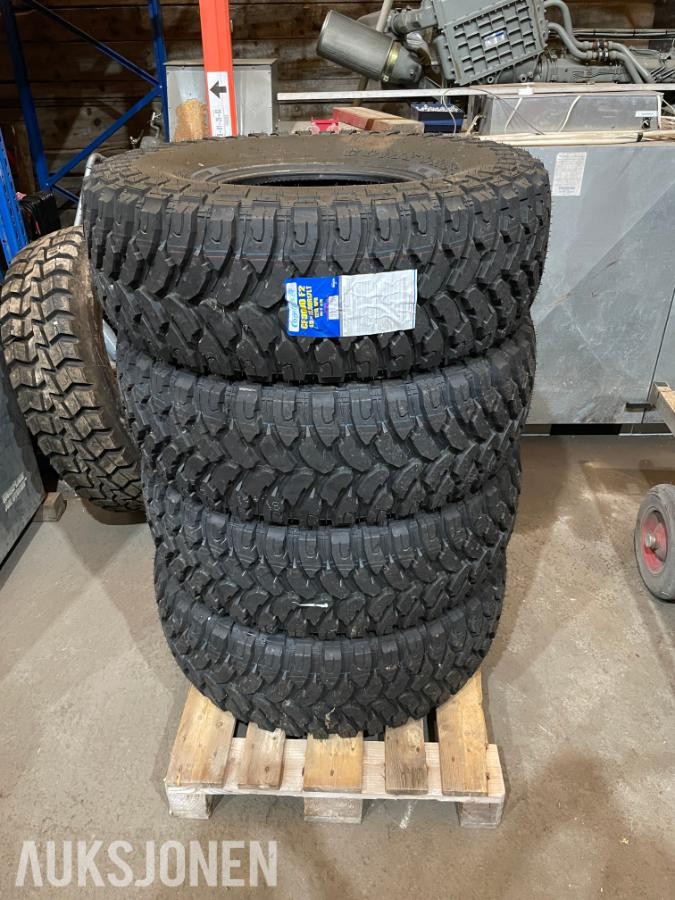 4 stk ubrukte 40X13.50R17 Offroad dekk