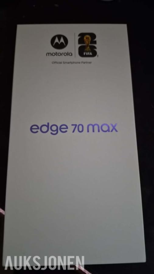 2026 Telefon - Motorola Edge 70 Max, 265GB lagring