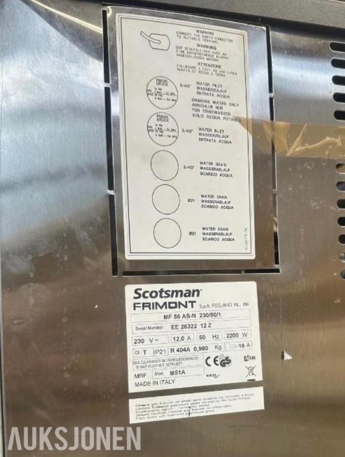 Isbitmaskin Scotsman Frimont MF56 AS-N