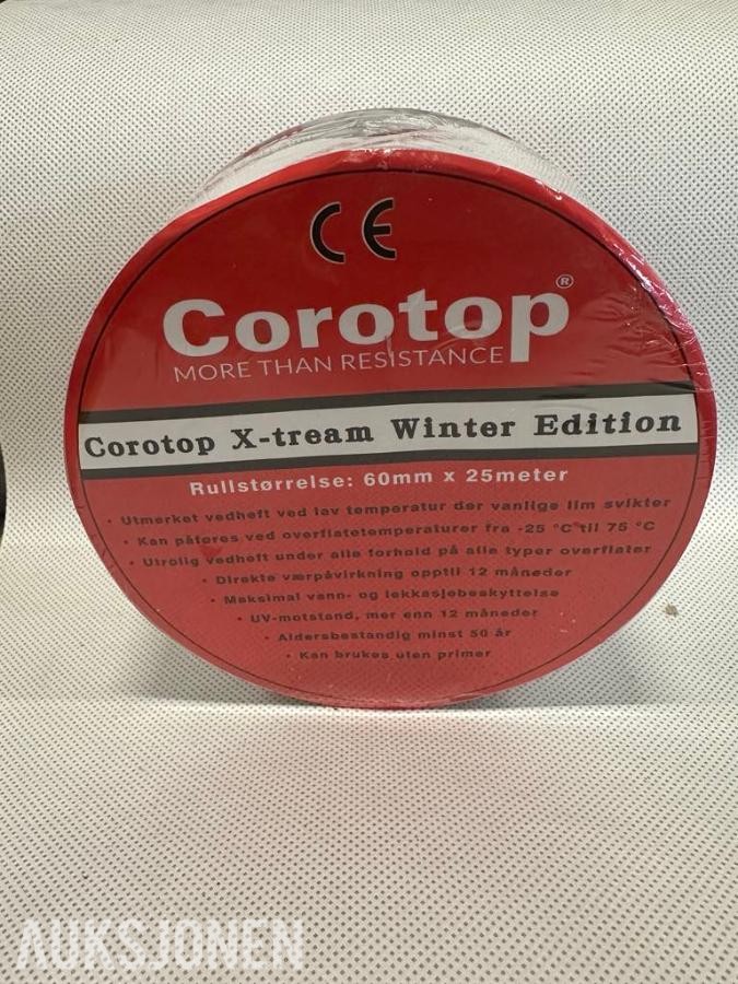 Corotop X-tream Winter Edition - 60mm x 25m - 40 ruller – Utvendig teip