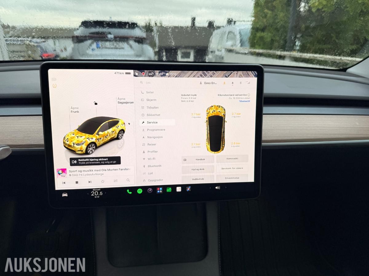 2024 Tesla Model Y Long Range AWD PANORAMA KAMERA RYZEN VARMEPUMPE