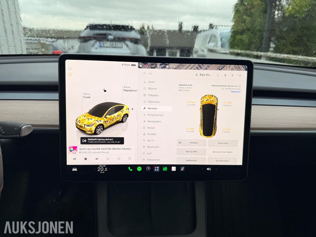 2024 Tesla Model Y Long Range AWD PANORAMA KAMERA RYZEN VARMEPUMPE