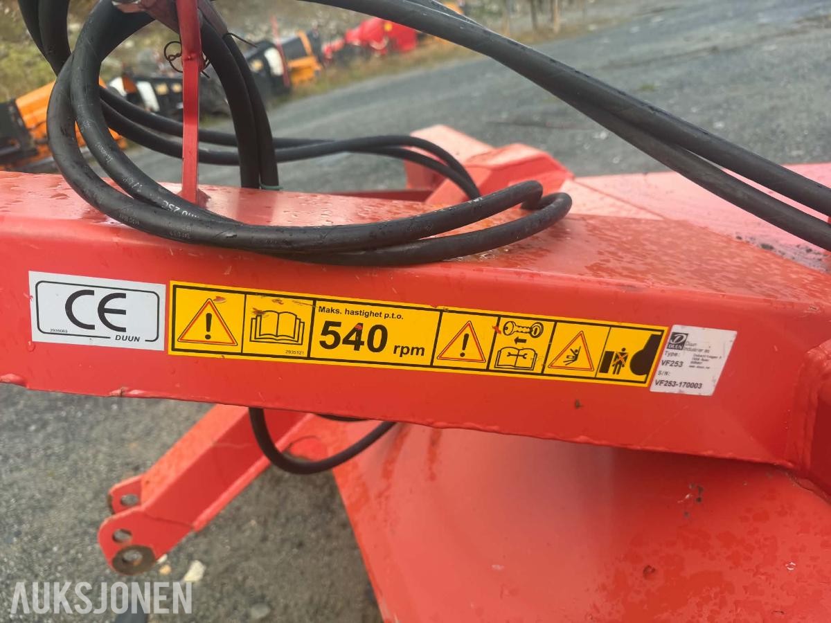 2017 duun vf253 snøfreser 