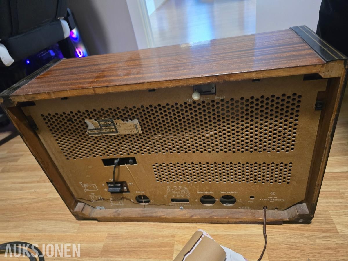 1956 philips radio skaugum 57 b6n63a