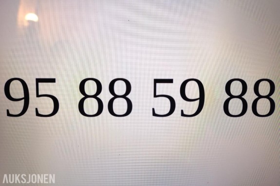 GULLNUMMER 95 88 59 88 fra 1998