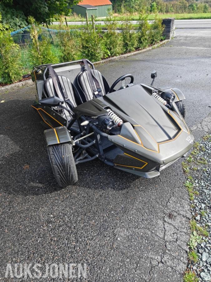 2014 Zhenhua ZTR trehjuls motorsykkel 