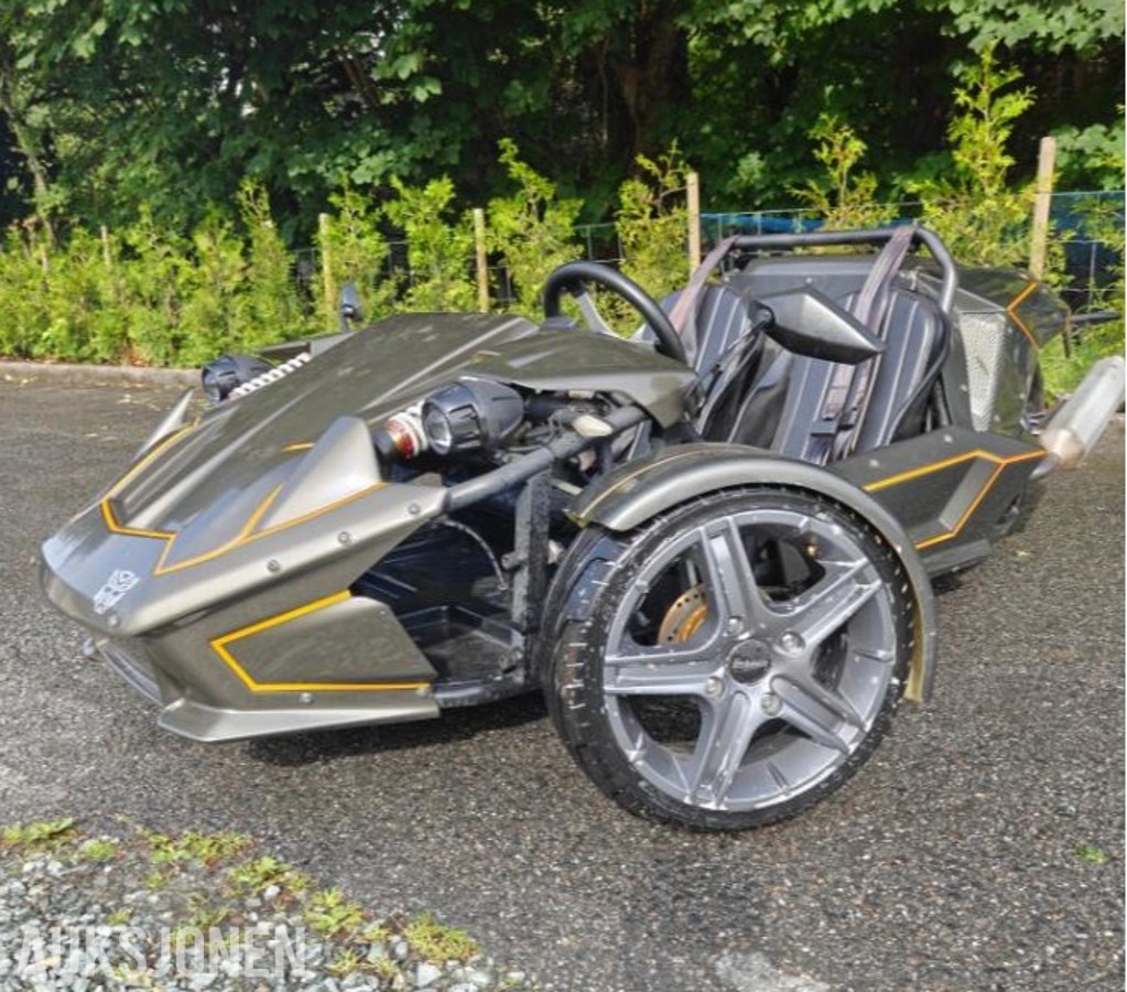 2014 Zhenhua ZTR trehjuls motorsykkel 