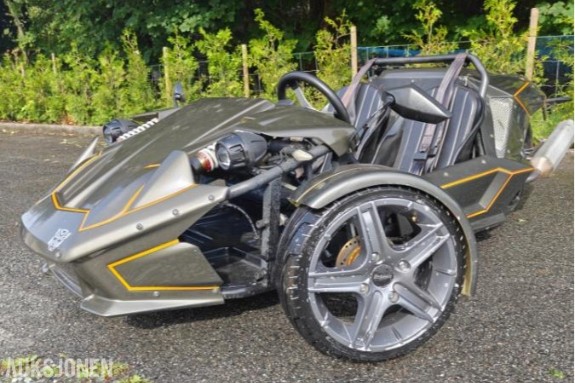 2014 Zhenhua ZTR trehjuls motorsykkel 