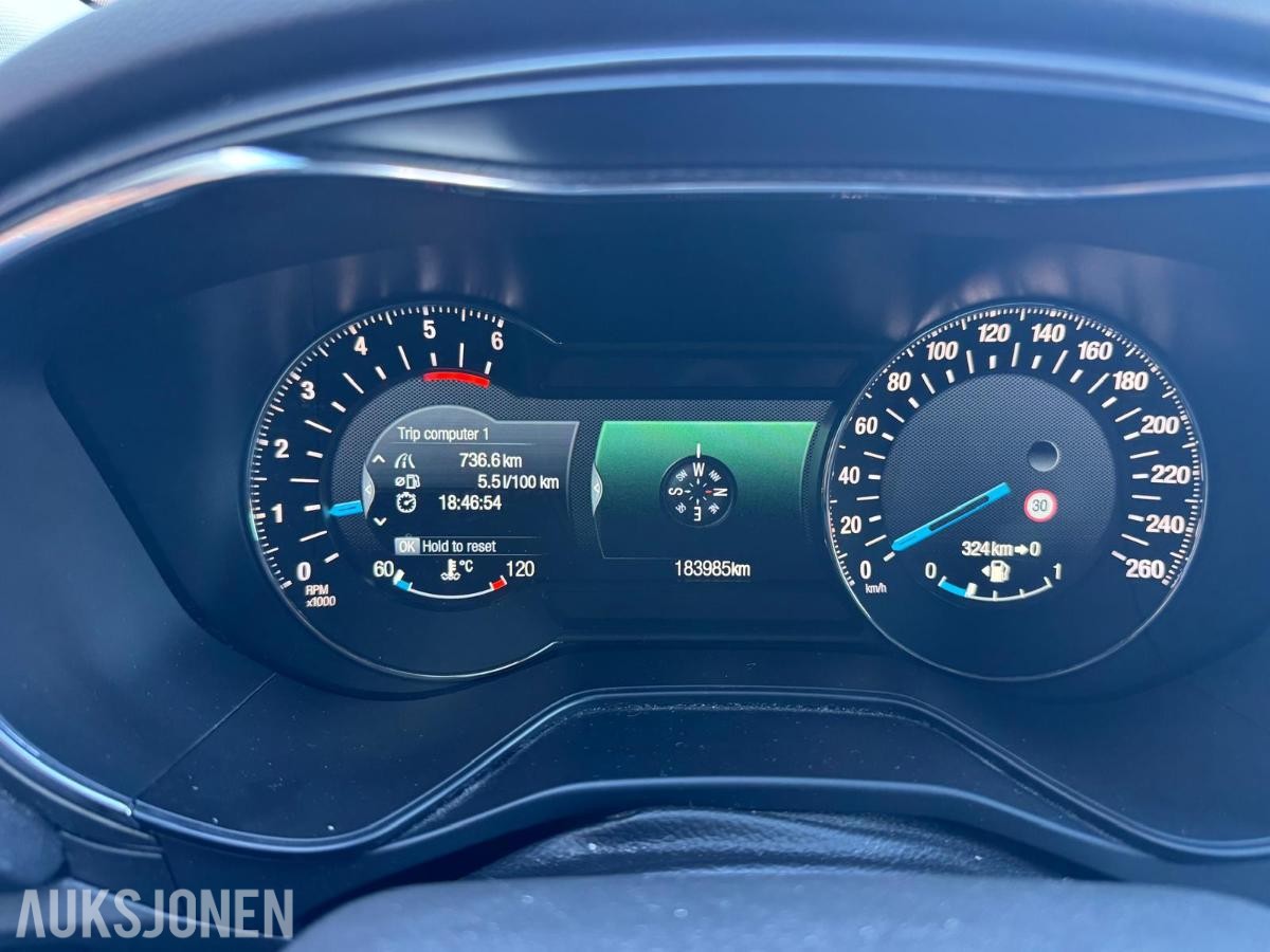 2015 FORD MONDEO 1.5 TDCI 120HK EU-OK 08.28 HENGERFESTE KAMERA NAVI