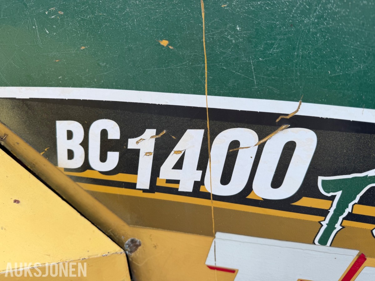 Wermeer BC1400TX. Beltegående trommelflishugger fra 2006 - 2008. Dieseldrevet
