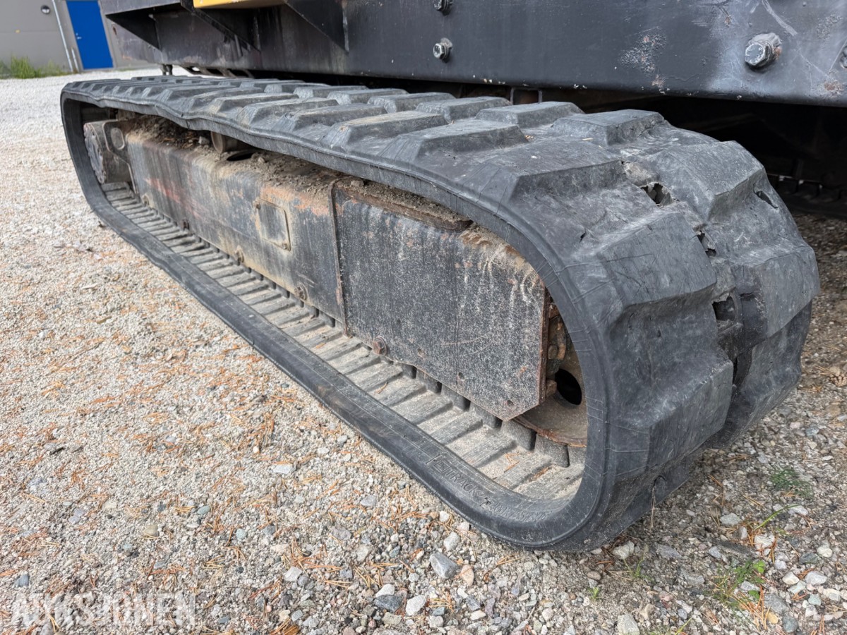 Wermeer BC1400TX. Beltegående trommelflishugger fra 2006 - 2008. Dieseldrevet