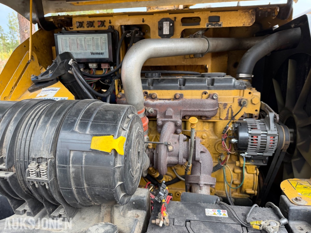Wermeer BC1400TX. Beltegående trommelflishugger fra 2006 - 2008. Dieseldrevet