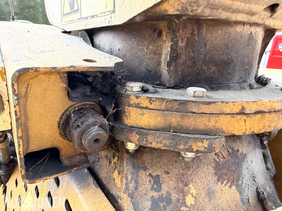 Wermeer BC1400TX. Beltegående trommelflishugger fra 2006 - 2008. Dieseldrevet