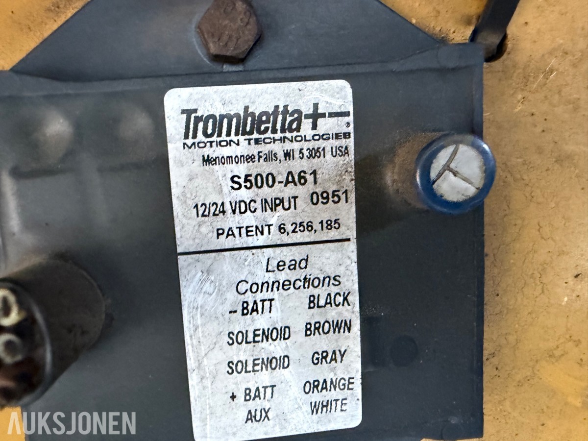 Wermeer BC1400TX. Beltegående trommelflishugger fra 2006 - 2008. Dieseldrevet