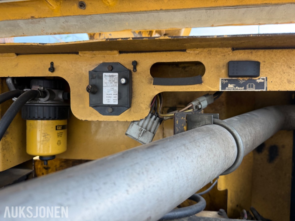 Wermeer BC1400TX. Beltegående trommelflishugger fra 2006 - 2008. Dieseldrevet