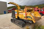 Wermeer BC1400TX. Beltegående trommelflishugger fra 2006 - 2008. Dieseldrevet