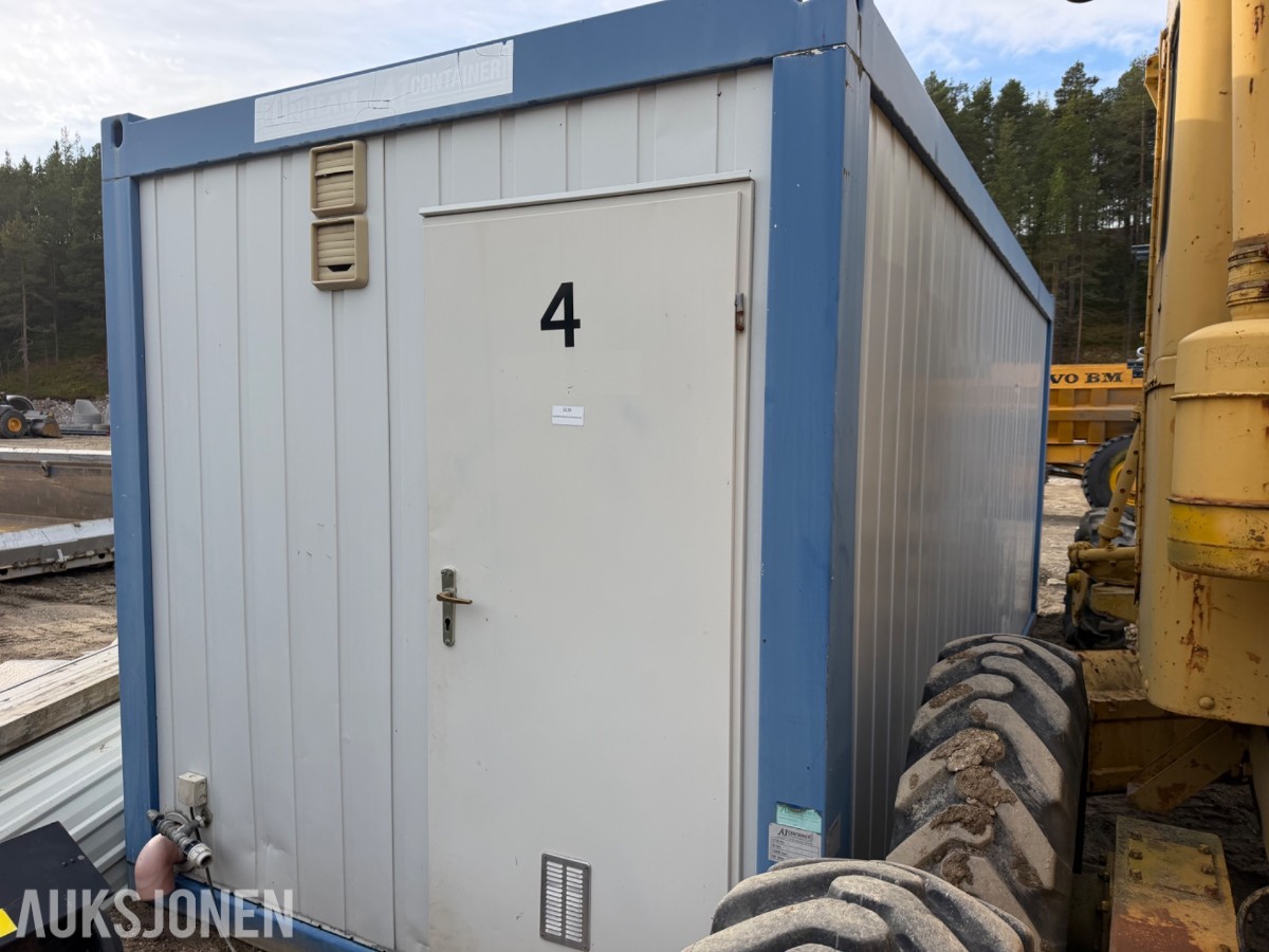 2004 mod. Uniteam 20 fot hvile / boligbrakke (mannskapsbrakke)