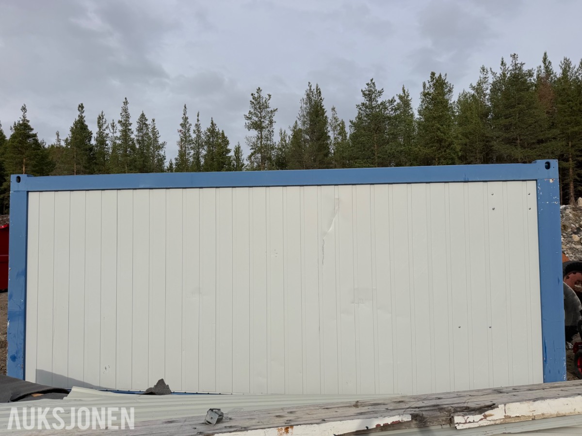 2004 mod. Uniteam 20 fot hvile / boligbrakke (mannskapsbrakke)