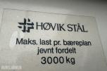 Høvik Pallereol (40 stk. rammer) 6,5 m. høyde. endel bjelker