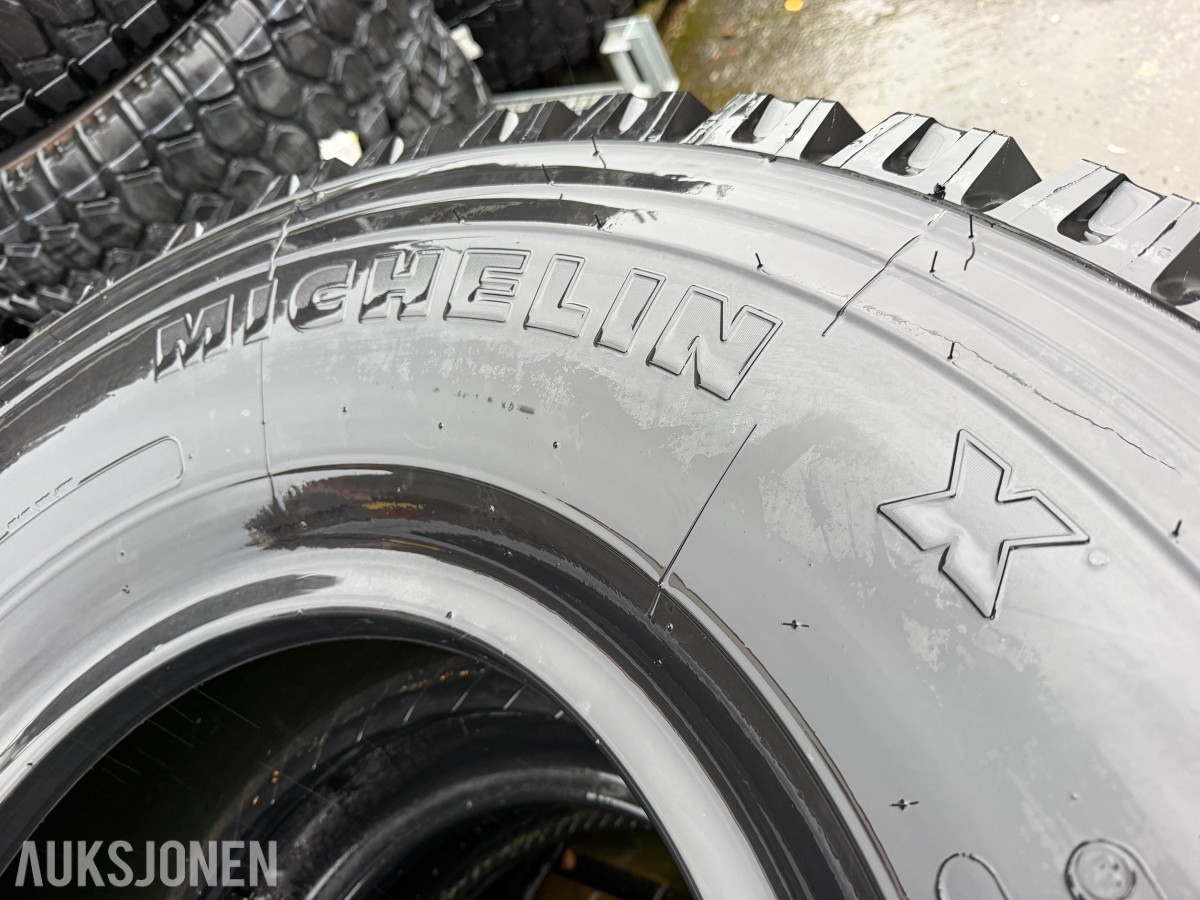 6 STK MICHELIN LASTEBILDEKK 395/85 R20 – SELGES SAMLET