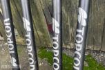 Topcon – Diverse brukt oppmålingsutstyr og tomme bokser