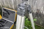 Topcon – Diverse brukt oppmålingsutstyr og tomme bokser