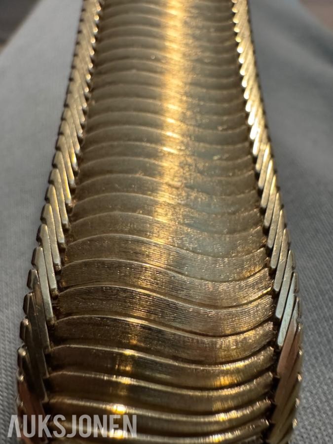 Gullarmbånd i 14 karat 585 gull – 67 gram – 19 cm