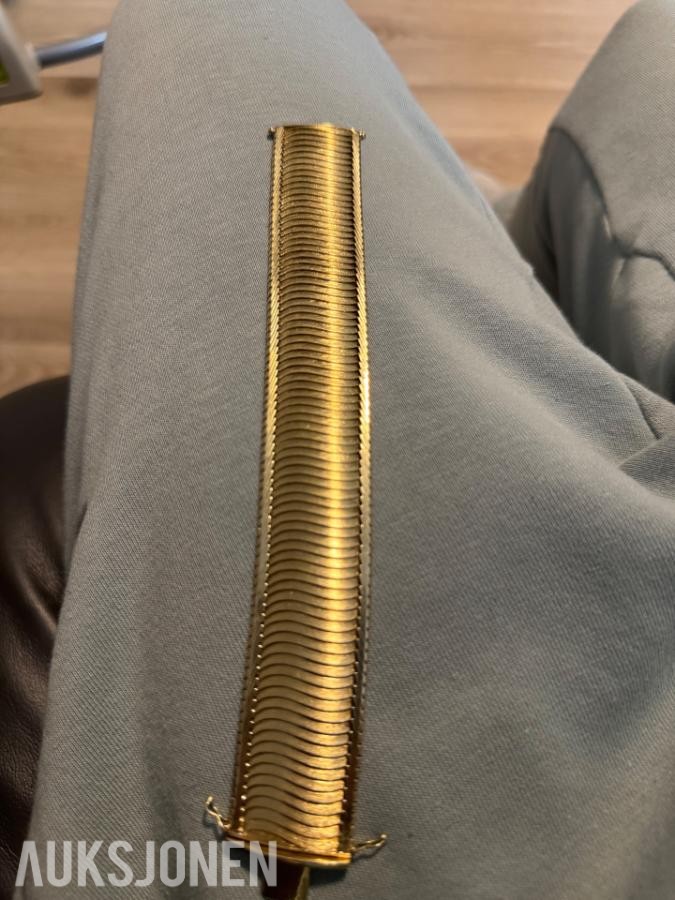 Gullarmbånd i 14 karat 585 gull – 67 gram – 19 cm