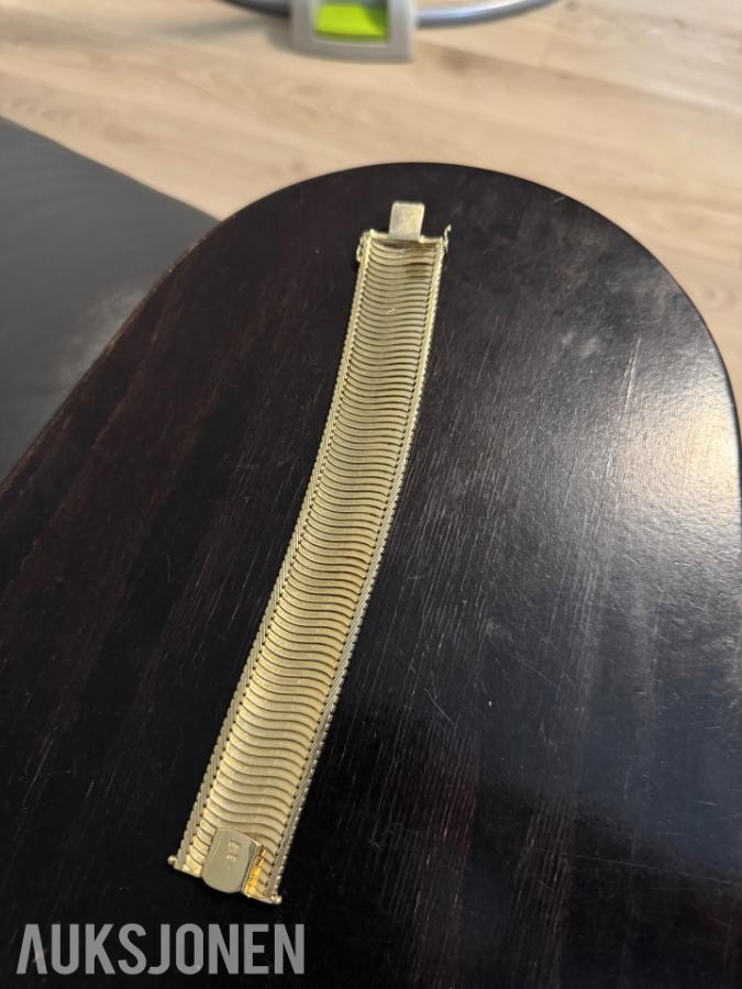 Gullarmbånd i 14 karat 585 gull – 67 gram – 19 cm