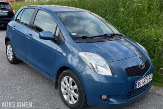 2008 TOYOTA YARIS 1.4 D-4D 90HK LAV KM NYE BREMSER BAK