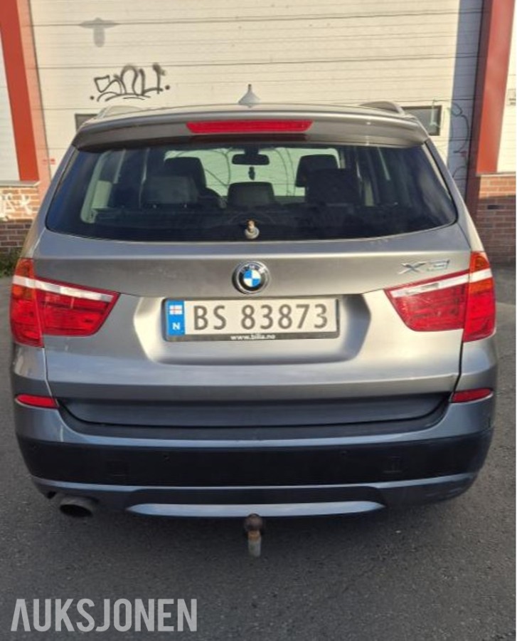 2013 BMW X3 xDrive20i 184HK AUTOMAT SPORTSSETER GLASSTAK
