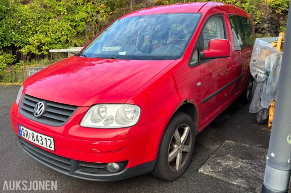 2009 Volkswagen Caddy Maxi 1.9 TDI 105hk - 7-seter - DAB - EU Godkjent