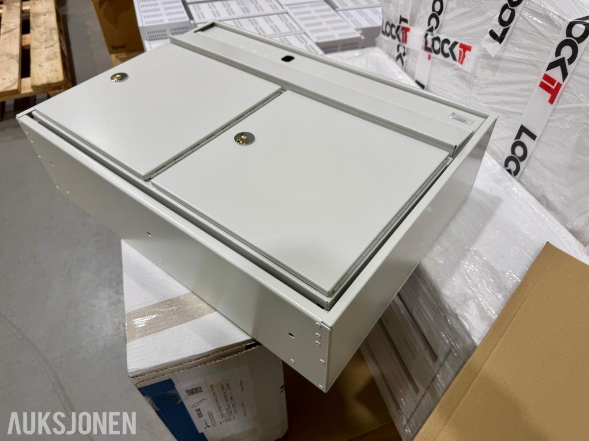 Stansefabrikken postkasseseksjon – 2 rom med lås
