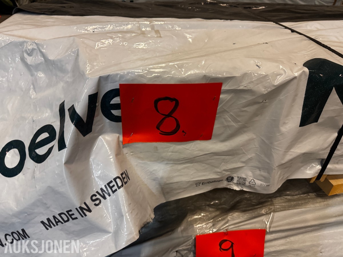 1 pakke grovt konstruksjonsvirke utlegg