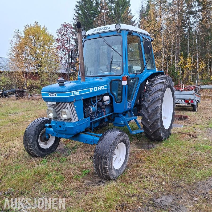 1982 Ford 7610 traktor - MVA FRI