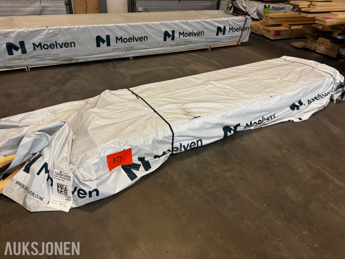1 pakke konstruksjonsvirke 48x248 mm