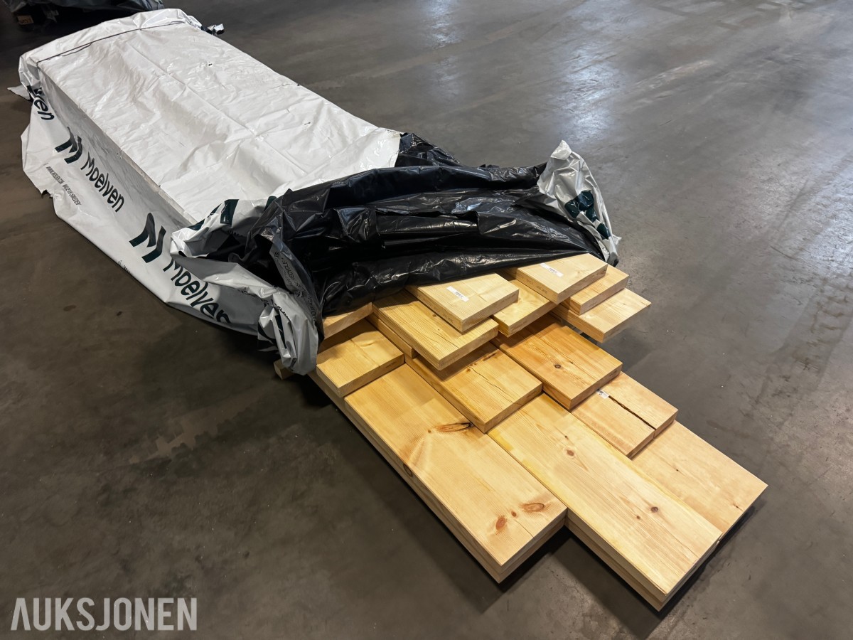 1 pakke konstruksjonsvirke 48x248 mm