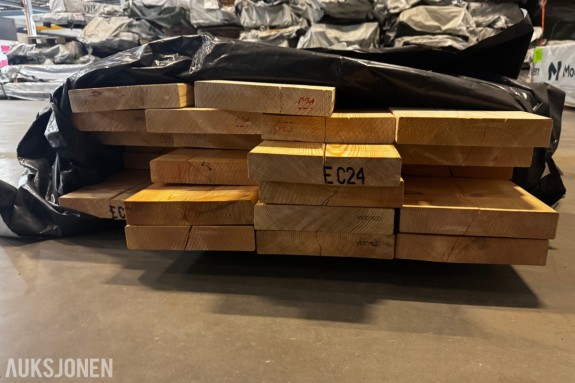 1 pakke konstruksjonsvirke 48x248 mm