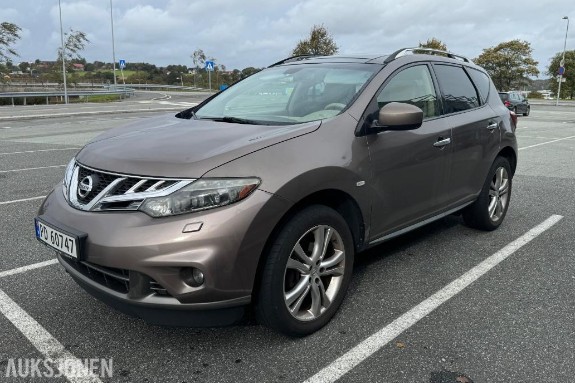 2013 NISSAN MURANO 2.5 DCI 190HK 4X4 AUTOMAT HENGERFESTE SKINN KAMERA 