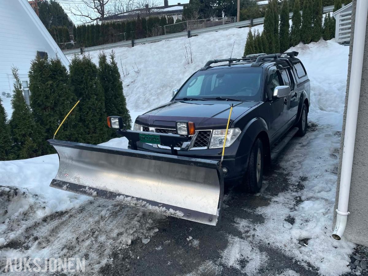 2008 Nissan Navara 2.5 Diesel 4X4, Automat, Hengerfeste, Hydraulisk snøplog